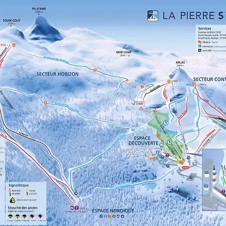 Séjour famille 4 personnes et bébé, Résidence skis aux pieds * La Pierre Saint-Martin